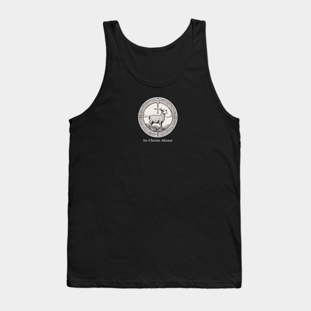 In Christ Alone - The Five Solas Tank Top by Reformed Fire